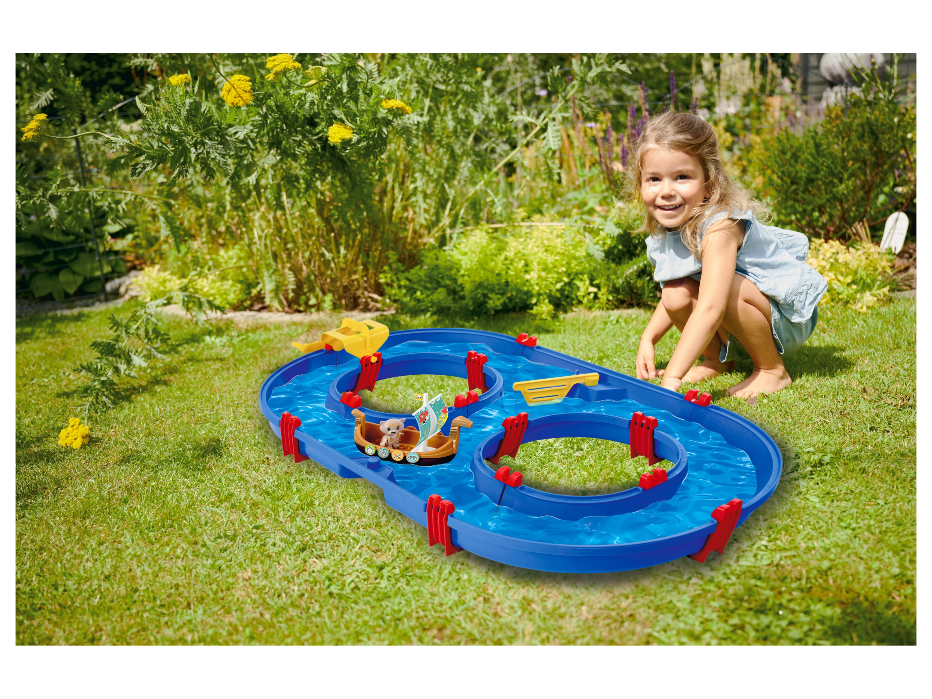 Playtive Wasserbahn »Pirate's World«, inkl. Strömungserzeuger 